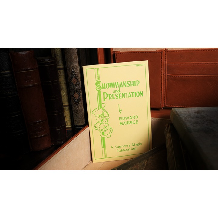 Showmanship and Presentation by Edward Maurice - Book