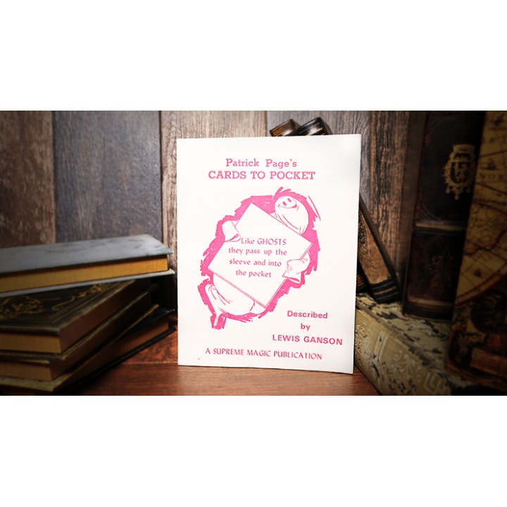 Patrick Page's Cards to Pocket by Lewis Ganson - Book