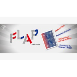 Modern Flap Card (Red to Blue) by Hondo