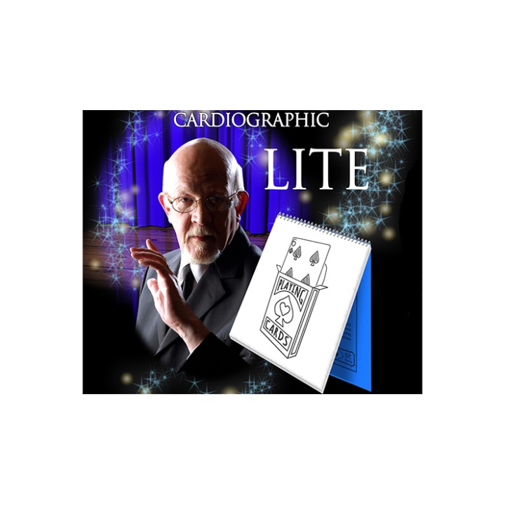 Cardiographic LITE BLACK CARD by Martin Lewis