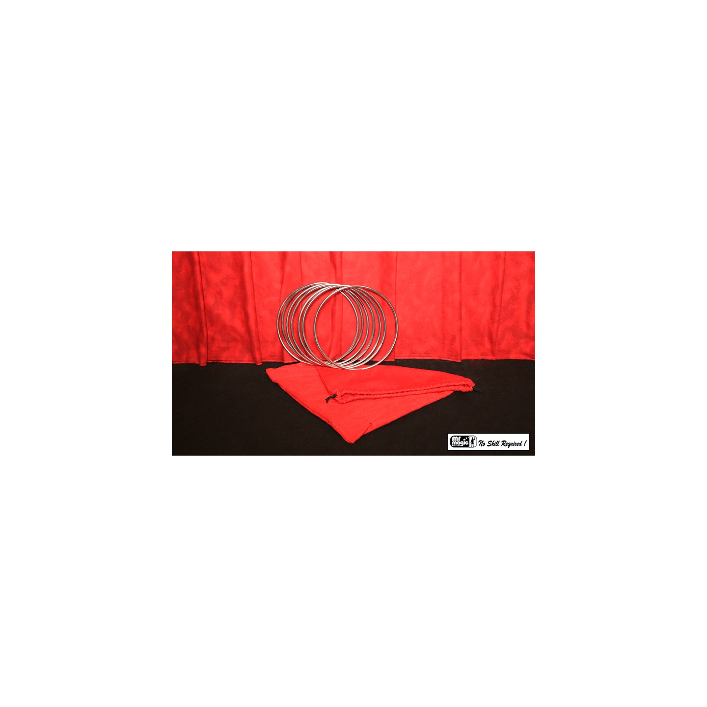 8" Linking Rings SS (7 Rings) by Mr. Magic