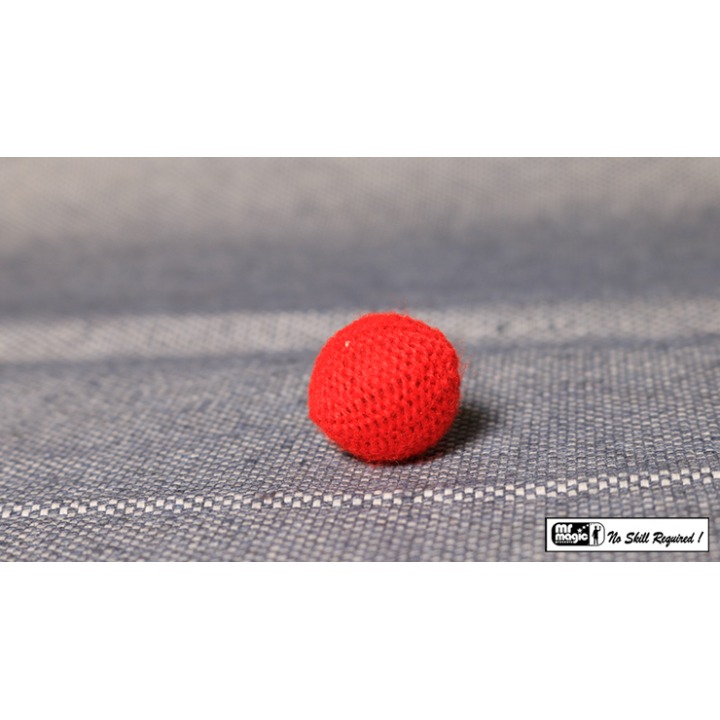 Crochet Ball .75 inch Single (Red) by Mr. Magic