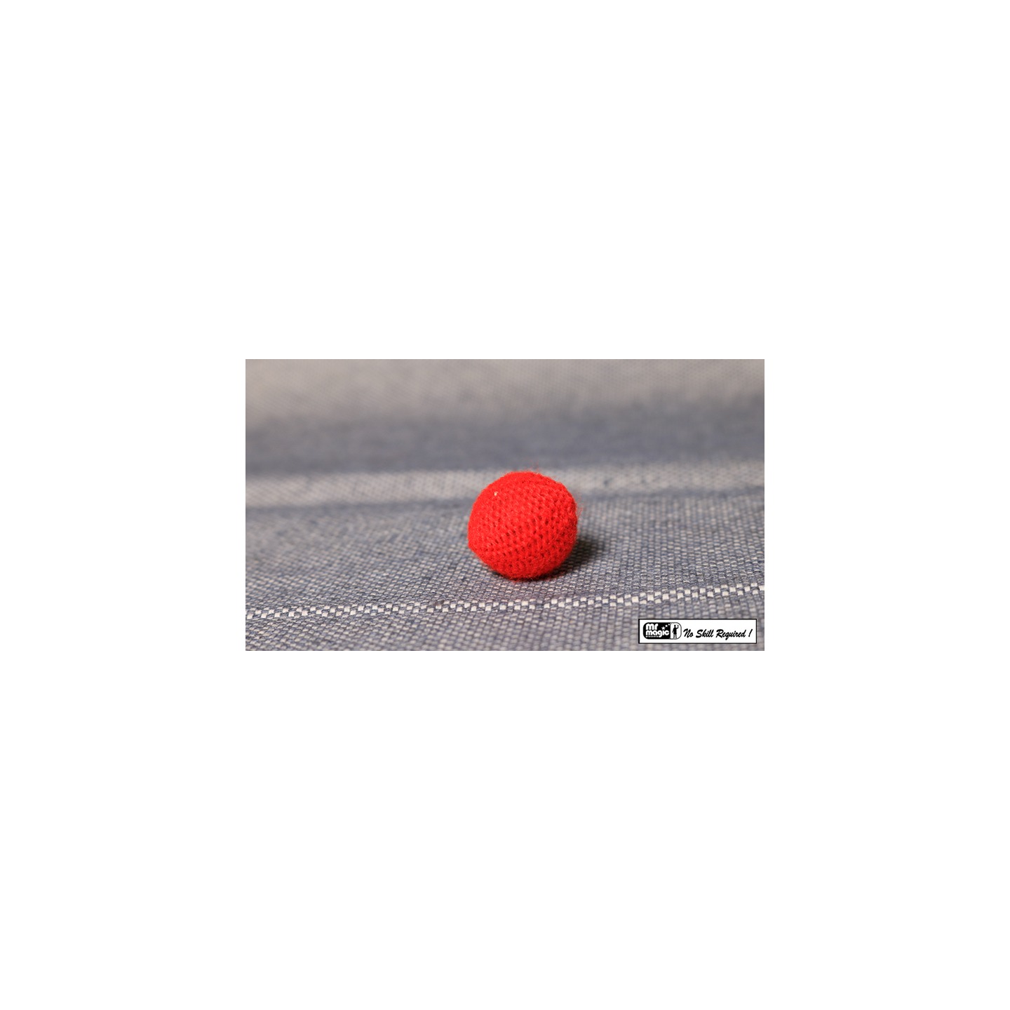 Crochet Ball .75 inch Single (Red) by Mr. Magic