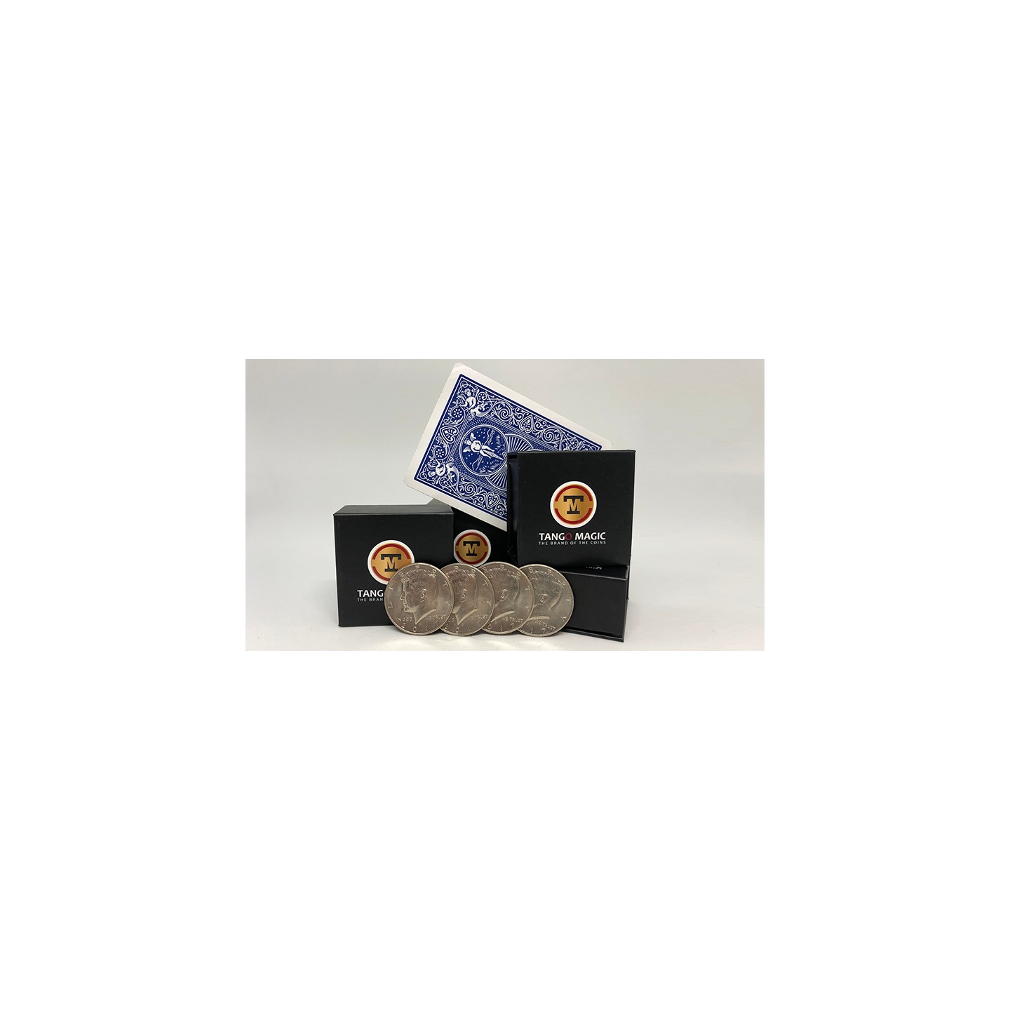 Autho 4 Half Dollar (D0178) (Gimmicks and Online Instructions) by Tango