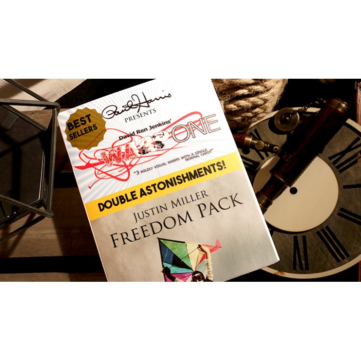 Paul Harris Presents Warp One/Freedom Pack Double Astonishments by Justin Miller & David Jenkins