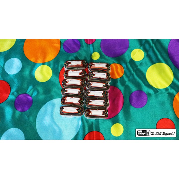 Mouth Coils 25 ft./12 ct. (Rainbow) by Premium Magic
