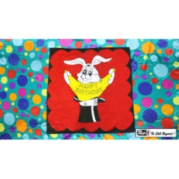 Bag to Happy Birthday Silk (36 inch x 36 inch) by Mr. Magic