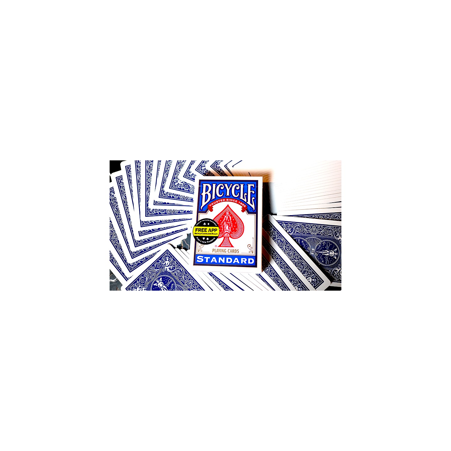 Bicycle Standard Blue Poker Cards (New Box)