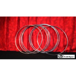 12 inch Linking Rings SS (8 Rings) by Mr. Magic