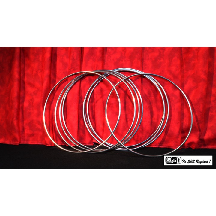 12 inch Linking Rings SS (8 Rings) by Mr. Magic