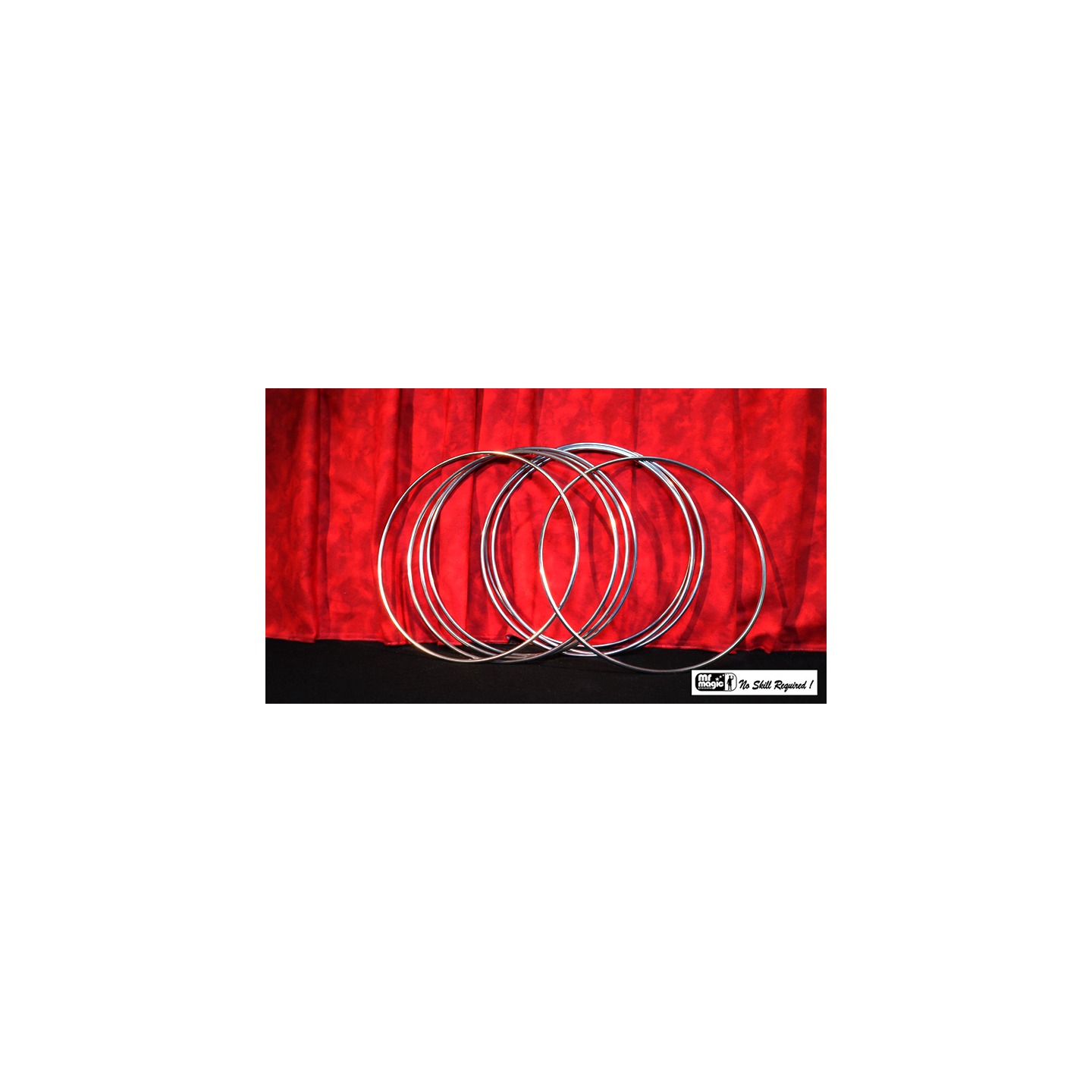 12 inch Linking Rings SS (8 Rings) by Mr. Magic