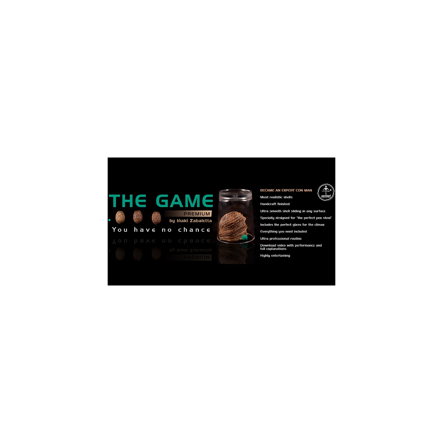 The Game (Gimmicks and Online Instructions) by Inaki Zabaletta