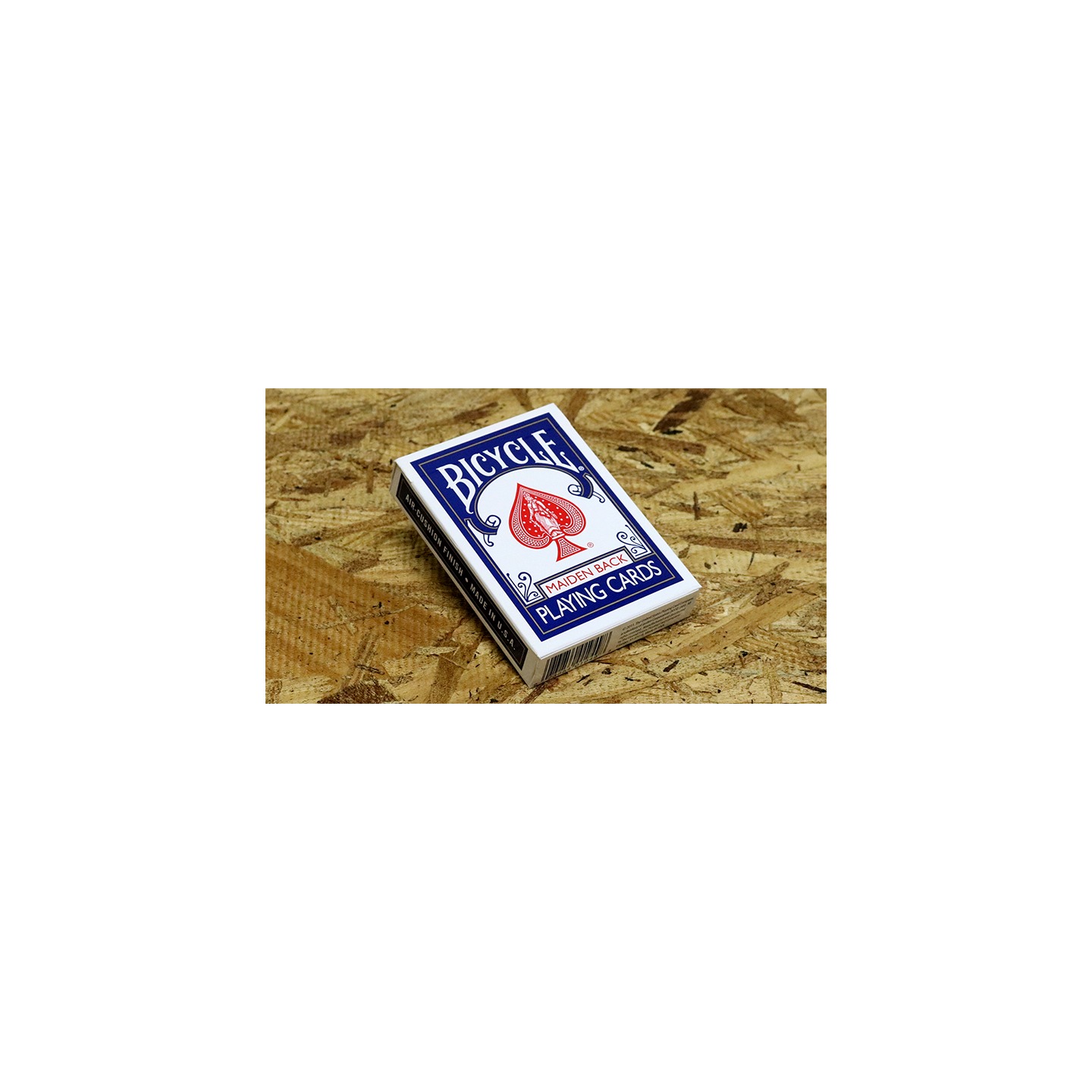 Bicycle Maiden Back (Blue) by US Playing Card Co