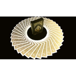 Bicycle MetalLuxe Gold Playing Cards Limited Edition by JOKARTE