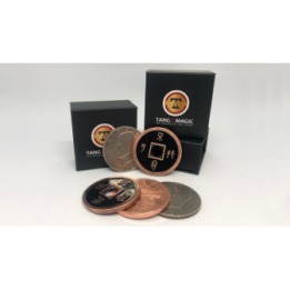 Dollar Size Silver Copper Chinese Transposition (CH023) by Tango Magic
