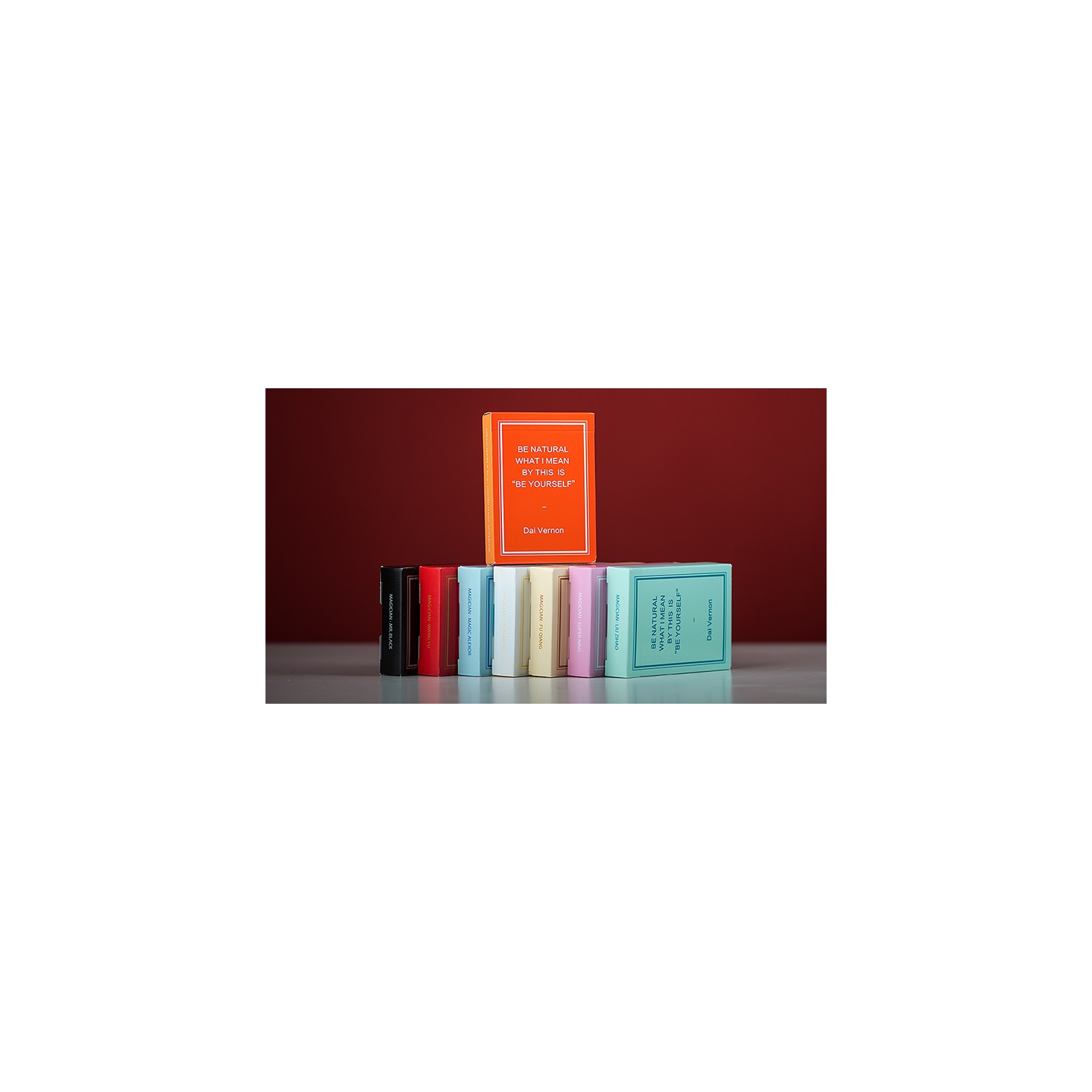 Magic Notebook Deck - Limited Edition (Orange) by The Bocopo Playing Card Company