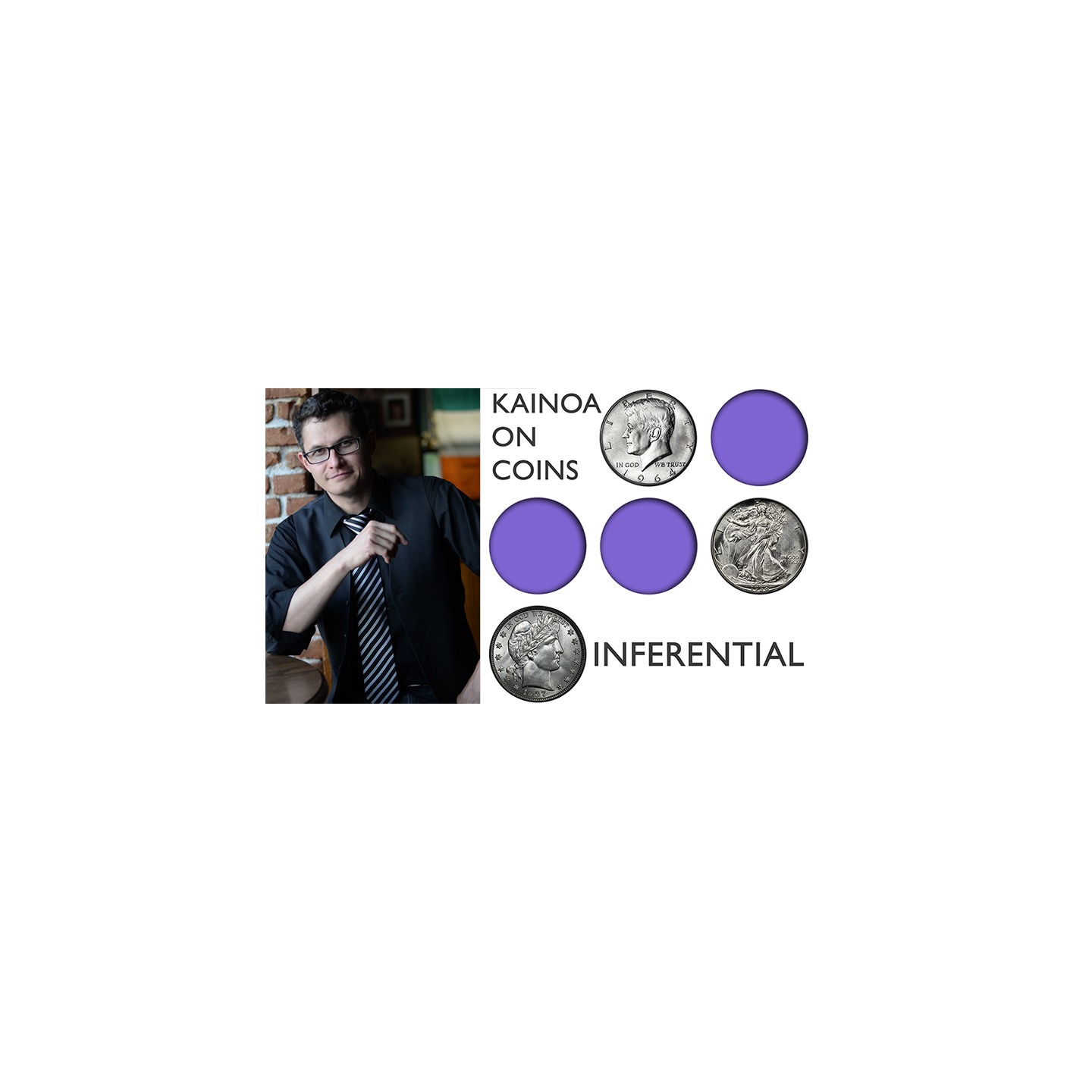 Kainoa on Coins: Inferential (DVD and Gimmicks) - DVD