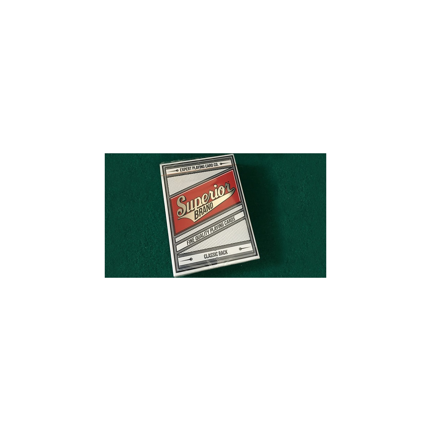 Superior Invisible (Red) Playing Cards by Expert Playing Card Co