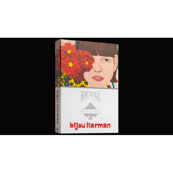 Bicycle Bijou Karman Purp/Red Box Set by US Playing Cards