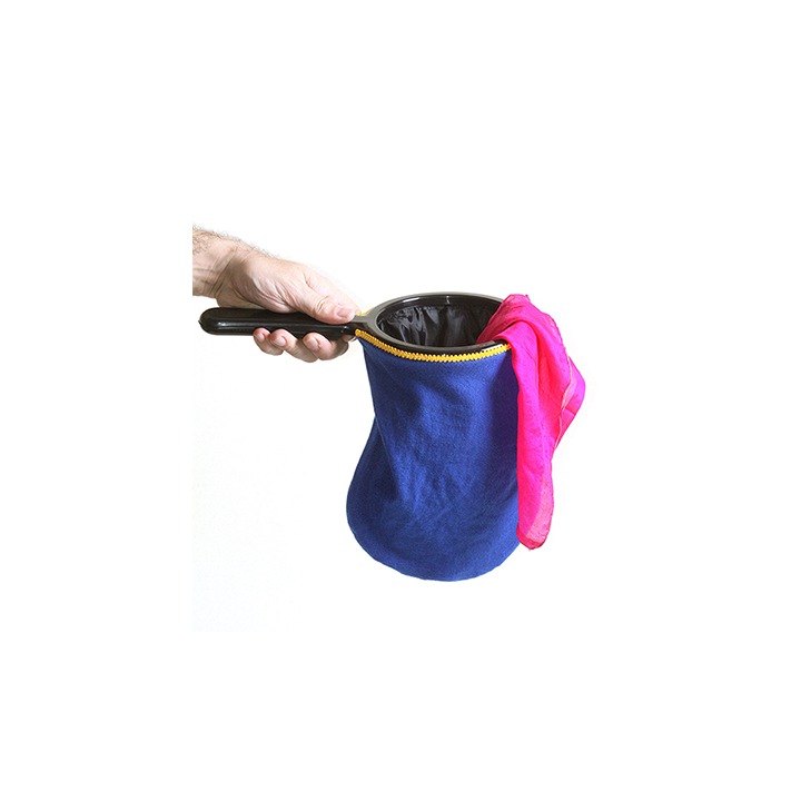 Change Bag Standard REPEAT WITH ZIPPER (Blue) by Bazar de Magia - Tricks