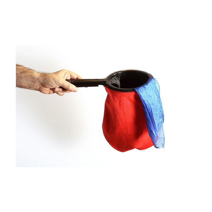 Change Bag Velvet REPEAT WITH ZIPPER (Red) by Bazar de Magia - Tricks