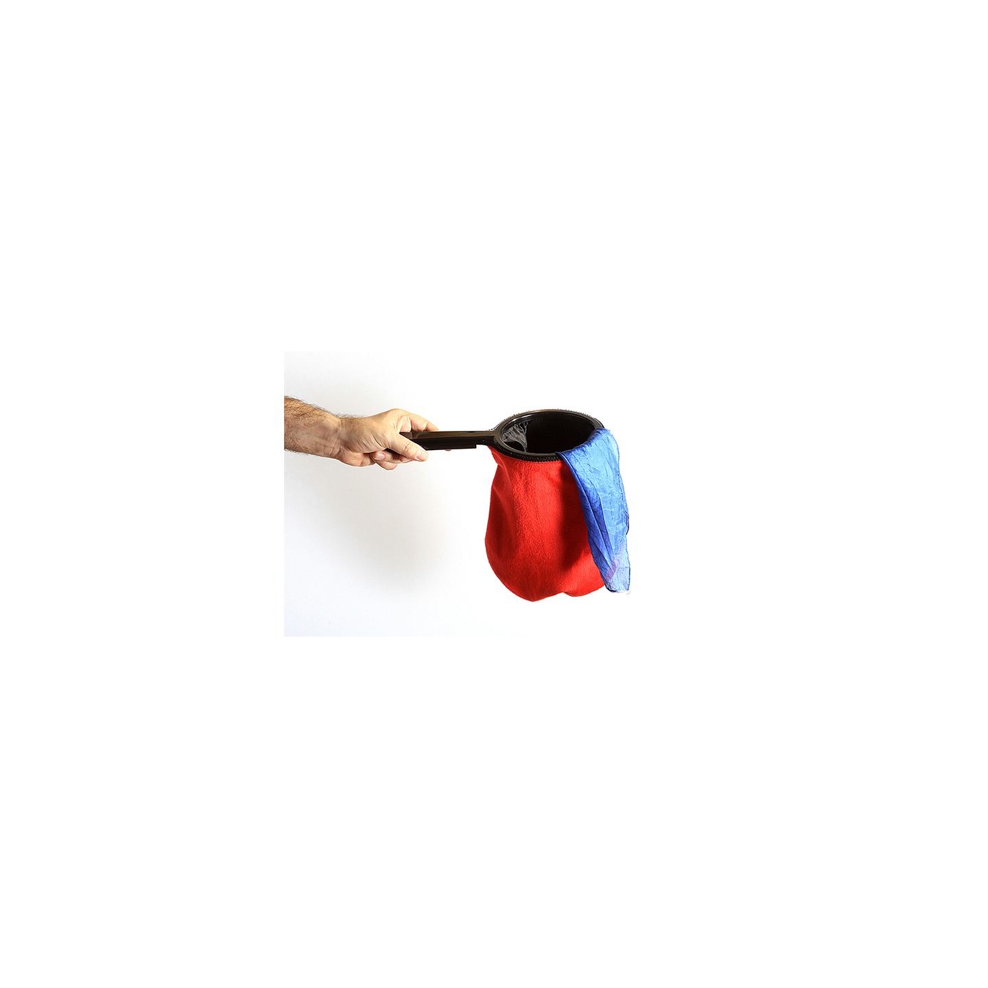 Change Bag Velvet REPEAT WITH ZIPPER (Red) by Bazar de Magia - Tricks