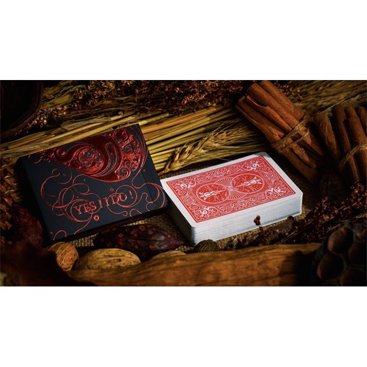 Love Promise of Vow (Red) Playing Cards by The Bocopo Playing Card Company