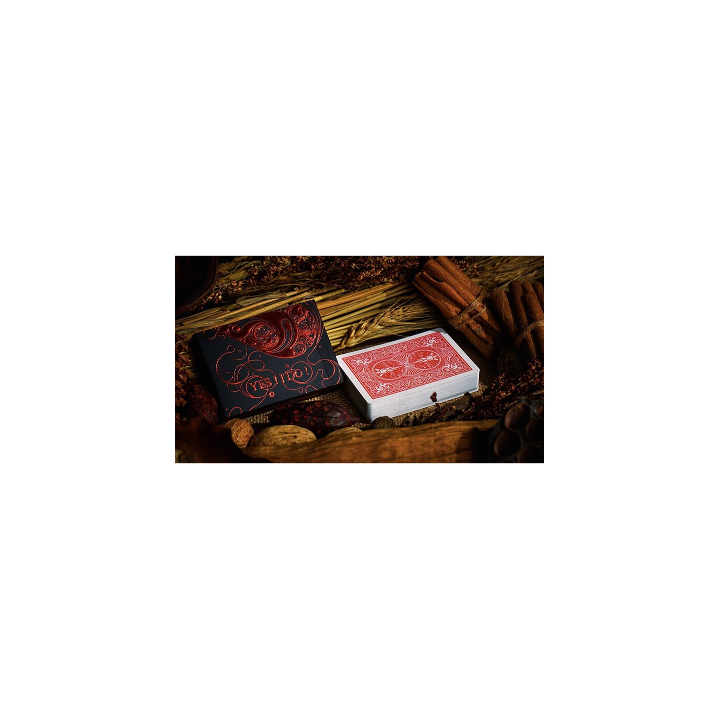 Love Promise of Vow (Red) Playing Cards by The Bocopo Playing Card Company