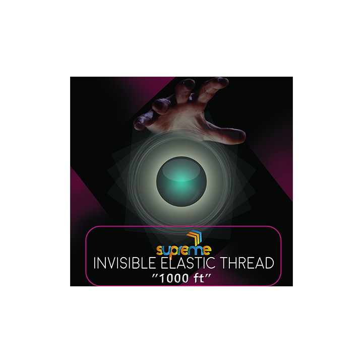 Invisible Elastic (1000 ft Spool) by Supreme Magic World