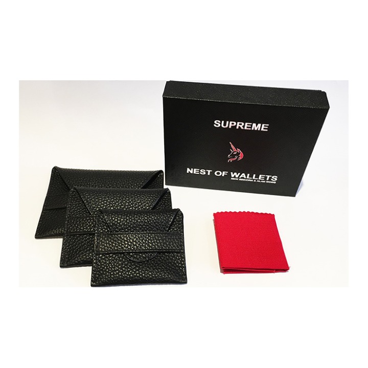 Supreme Nest of Wallets (AKA Nest of Wallets V2) by Nick Einhorn and Alan Wong