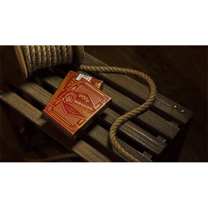Monarch Playing Cards (Red) by theory11