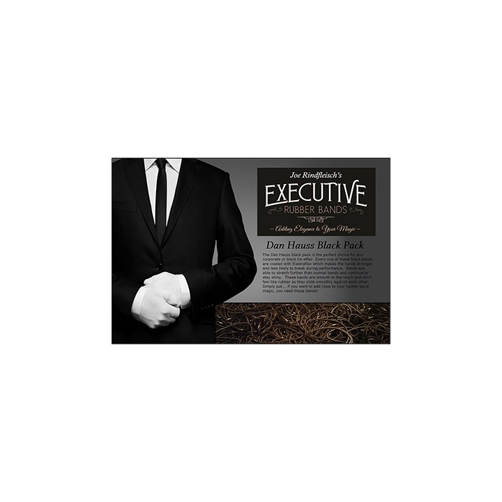 Joe Rindfleisch's Executive Rubber Bands (Dan Hauss - Black Pack) by Joe Rindfleisch