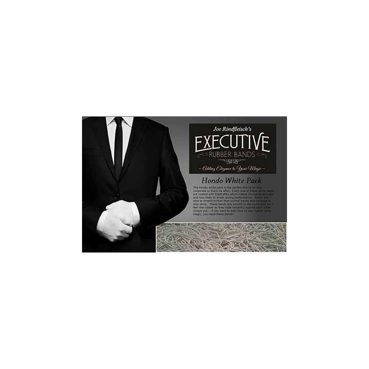 Joe Rindfleisch's Executive Rubber Bands (Hondo - White Pack) by Joe Rindfleisch