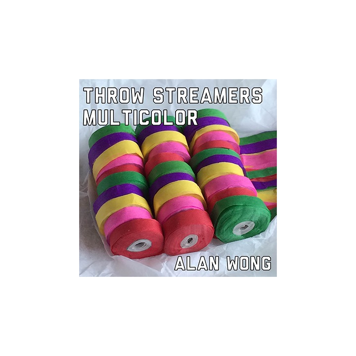 Throw Streamers Multi (30 Head / 10 pk.) by Alan Wong