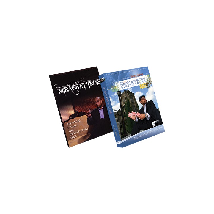 Eric Jones Set: Mirage et Trois and Extension of Me (includes Karate Coin) by Eric Jones and Kozmomagic - DVD
