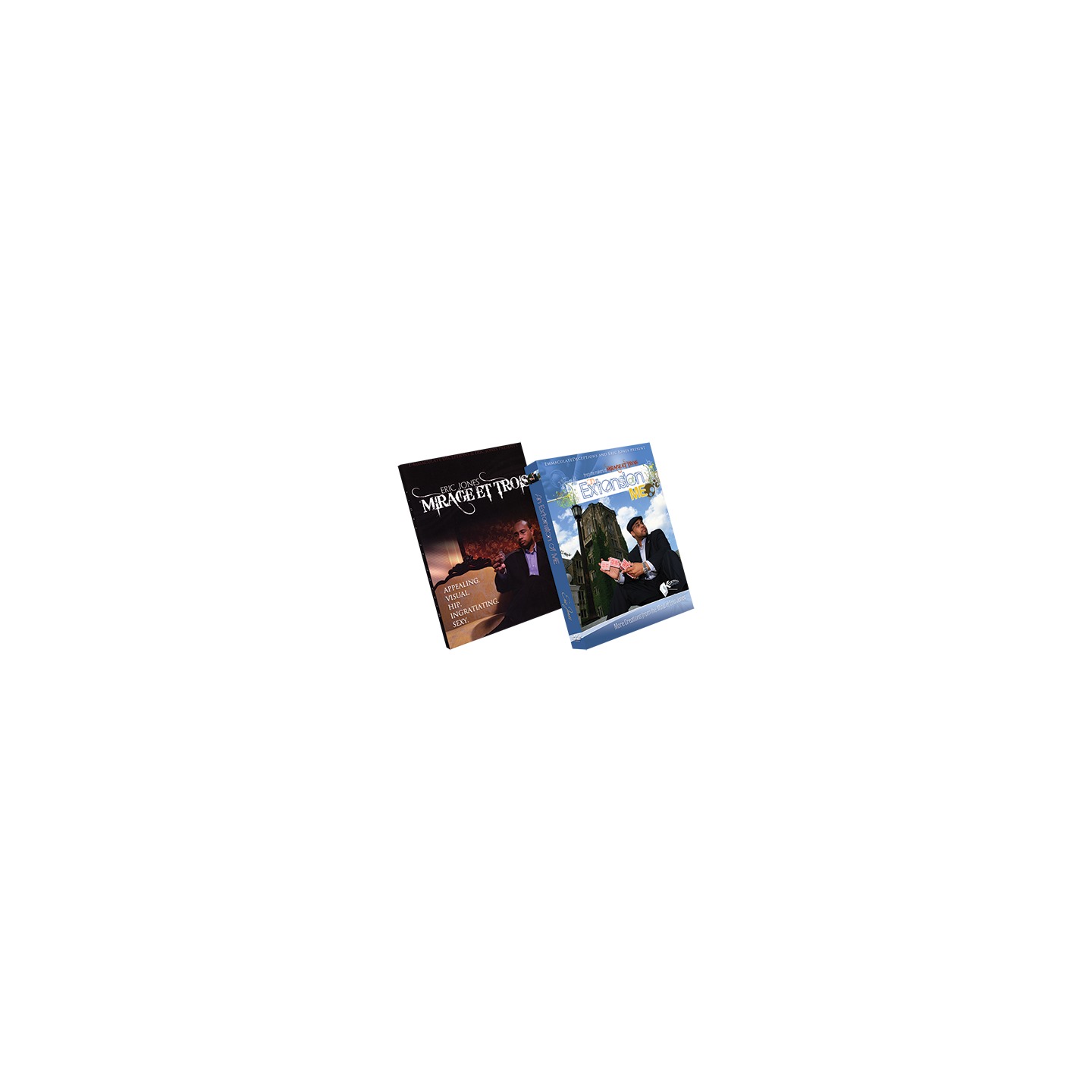 Eric Jones Set: Mirage et Trois and Extension of Me (includes Karate Coin) by Eric Jones and Kozmomagic - DVD