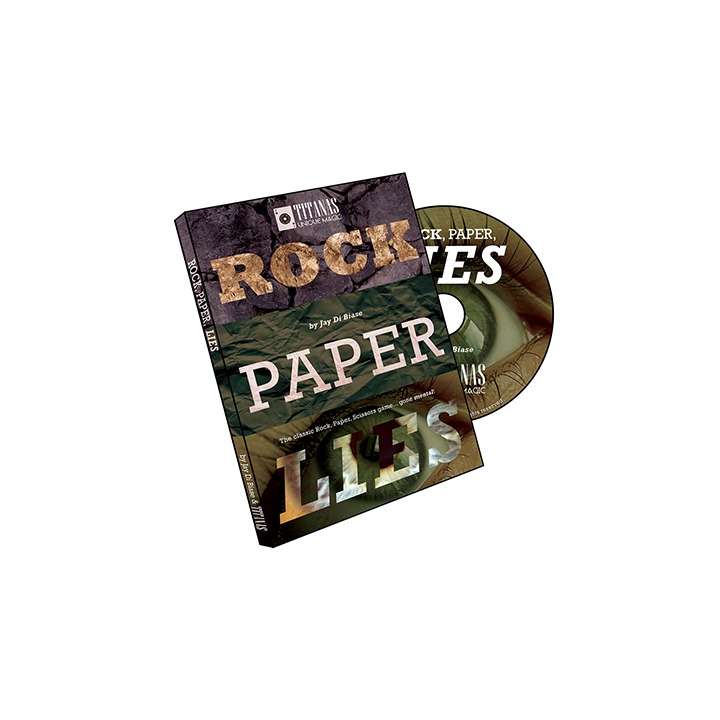 Rock, Paper,Lies by Jay Di Biase and Titanas Magic Productions - DVD