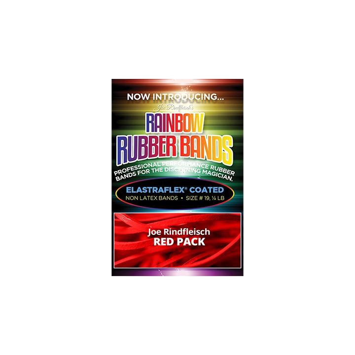 Joe Rindfleisch's Rainbow Rubber Bands (Joe Rindfleisch - Red Pack) by Joe Rindfleisch