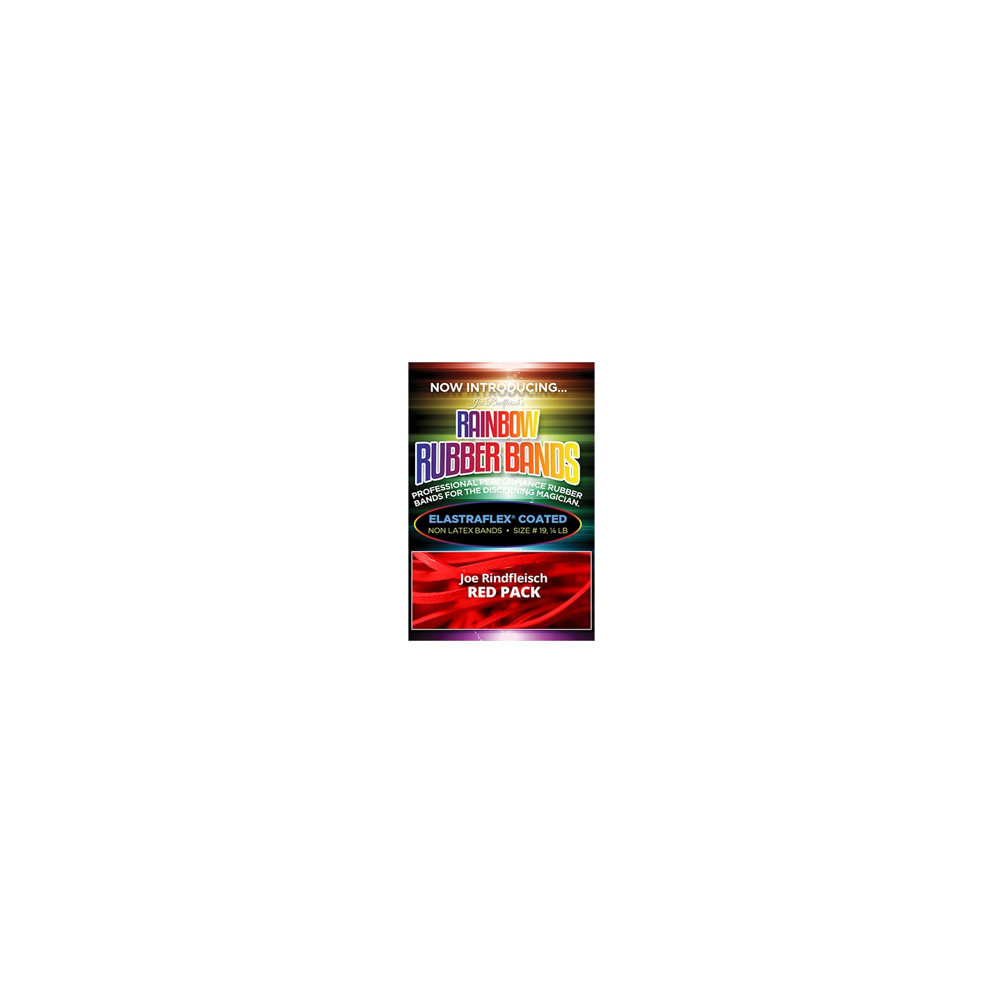 Joe Rindfleisch's Rainbow Rubber Bands (Joe Rindfleisch - Red Pack) by Joe Rindfleisch