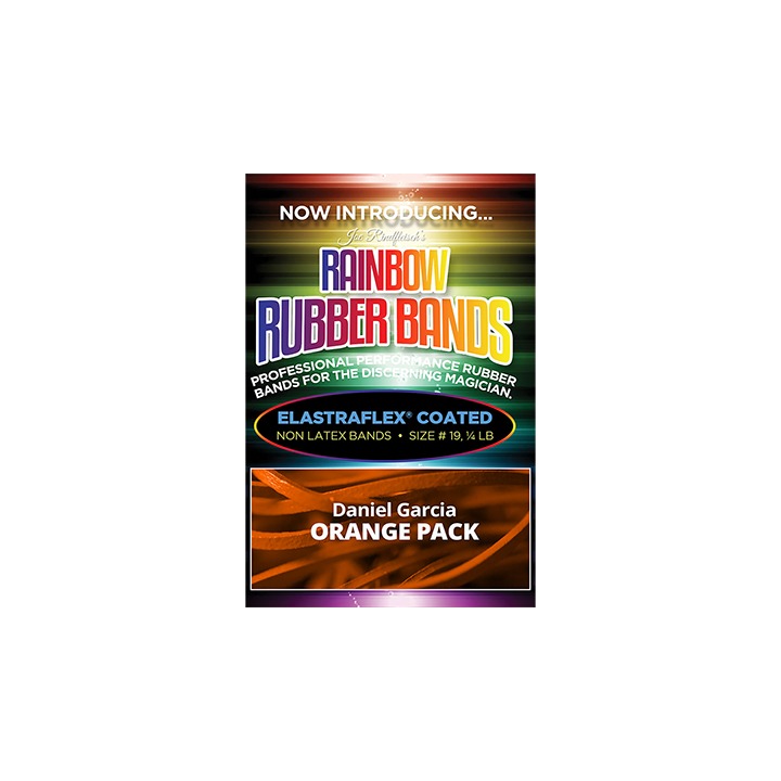 Joe Rindfleisch's Rainbow Rubber Bands (Daniel Garcia - Orange Pack ) by Joe Rindfleisch