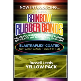 Joe Rindfleisch's Rainbow Rubber Bands (Russell Leeds -Yellow ) by Joe Rindfleisch