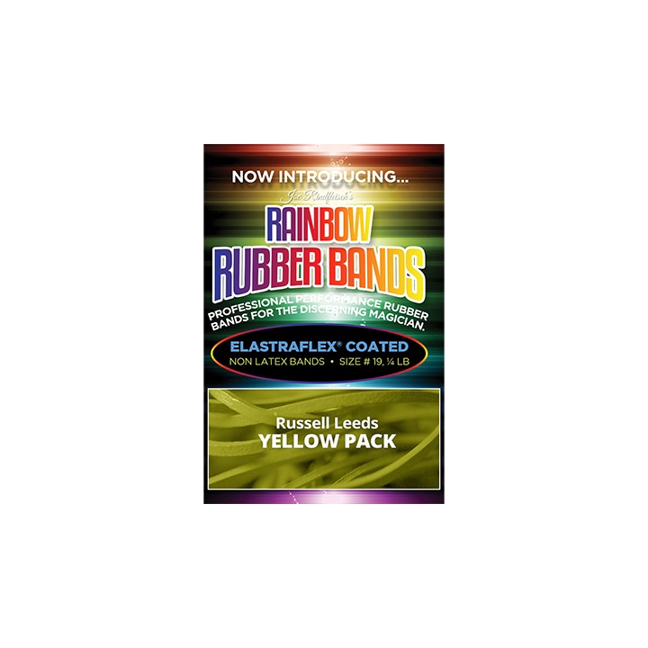 Joe Rindfleisch's Rainbow Rubber Bands (Russell Leeds -Yellow ) by Joe Rindfleisch