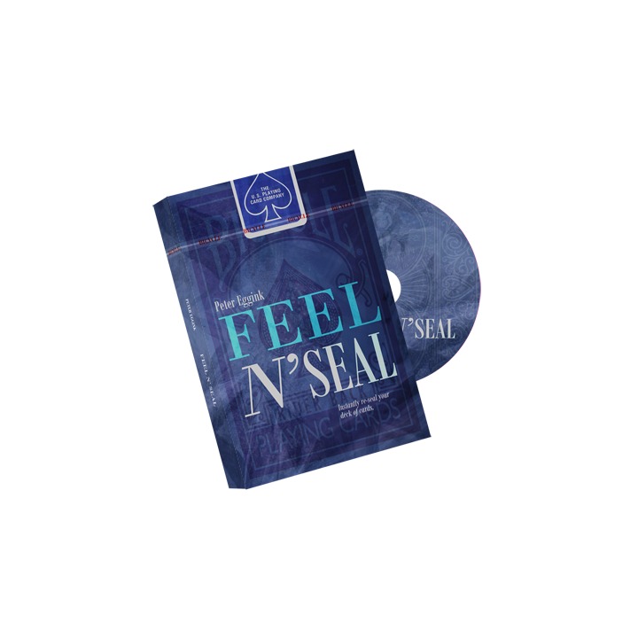 Feel N' Seal Red (DVD and Gimmick) by Peter Eggink - DVD