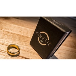 Kinetic PK Ring (Gold) Curved size 8 by Jim Trainer