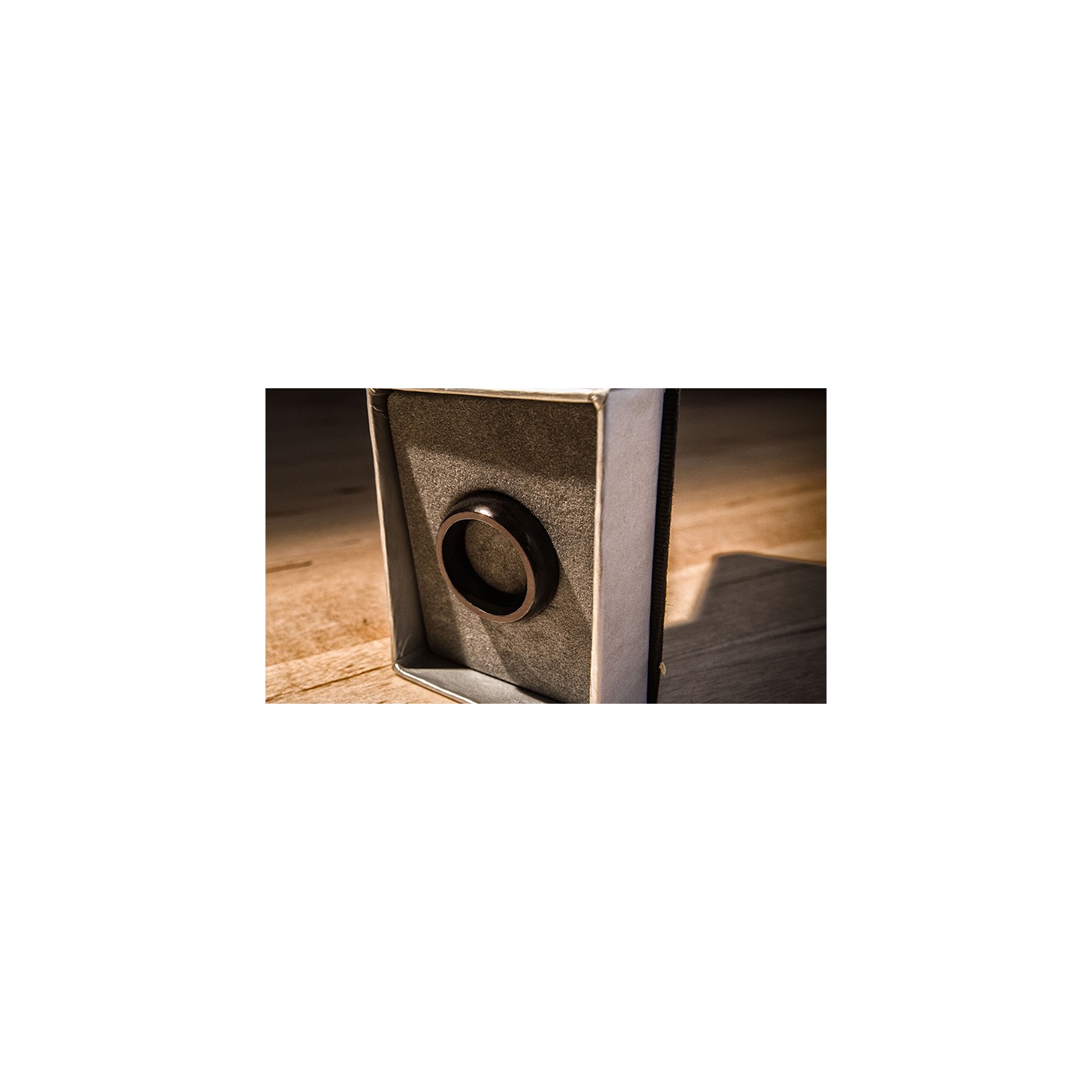 Kinetic PK Ring (Black) Curved size 9 by Jim Trainer