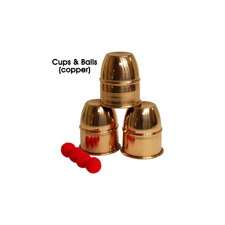 Cups & Balls (Copper) by Premium Magic