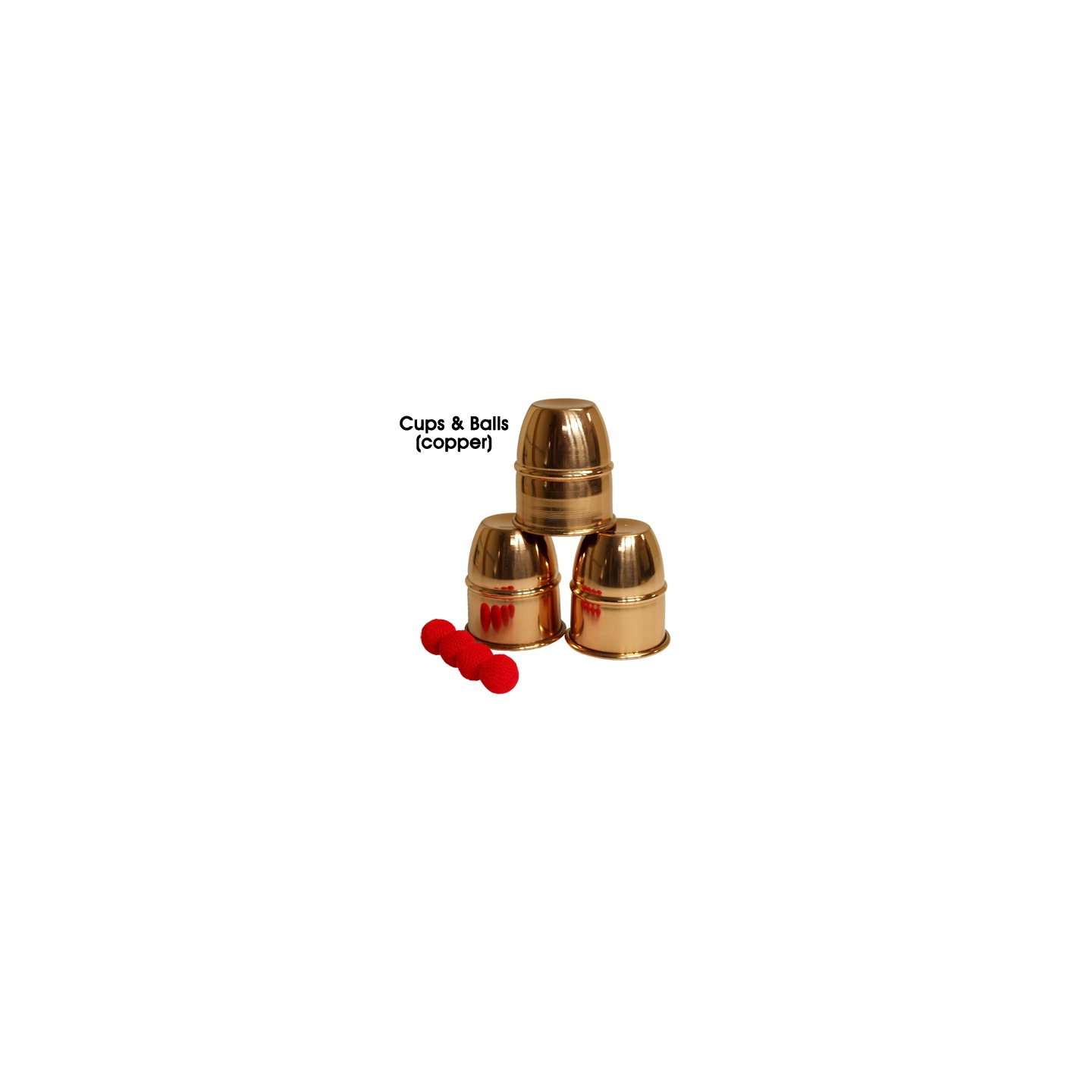 Cups & Balls (Copper) by Premium Magic