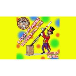Appearing 8 Foot Tootsie Roll Pole by Big Guys Magic