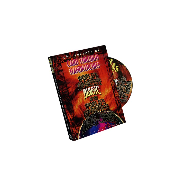 World's Greatest Magic: The Card Through Handkerchief - DVD