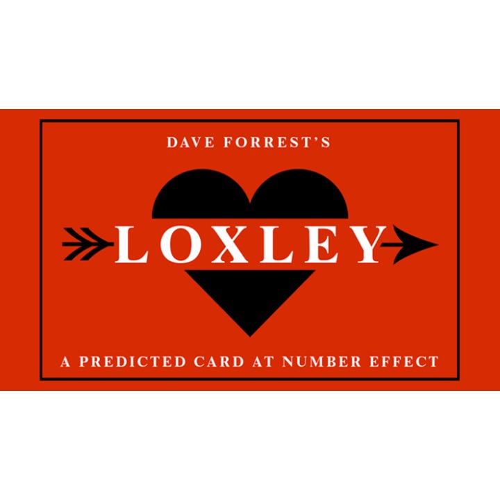 Loxley (Gimmicks and Online Instructions) by David Forrest